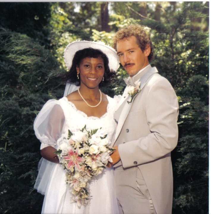 Wedding photo of Jonathan and Carol Miller
