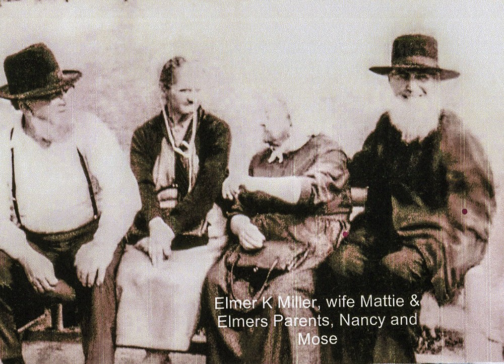 Elmer & Mattie with his parents